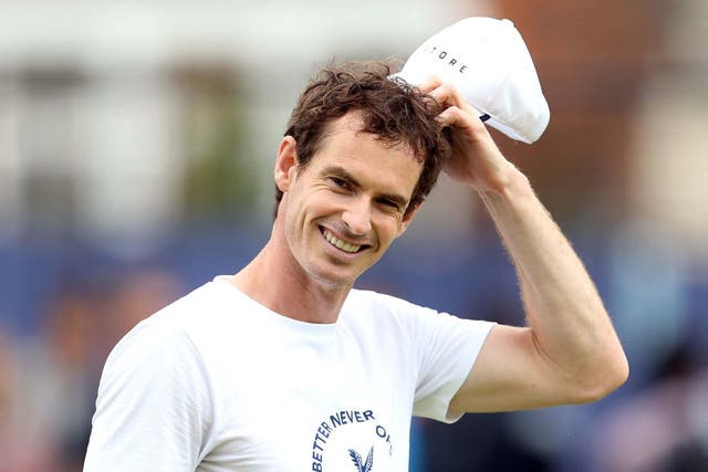 Andy Murray returns to competitive tennis at Queen’s on Thursday