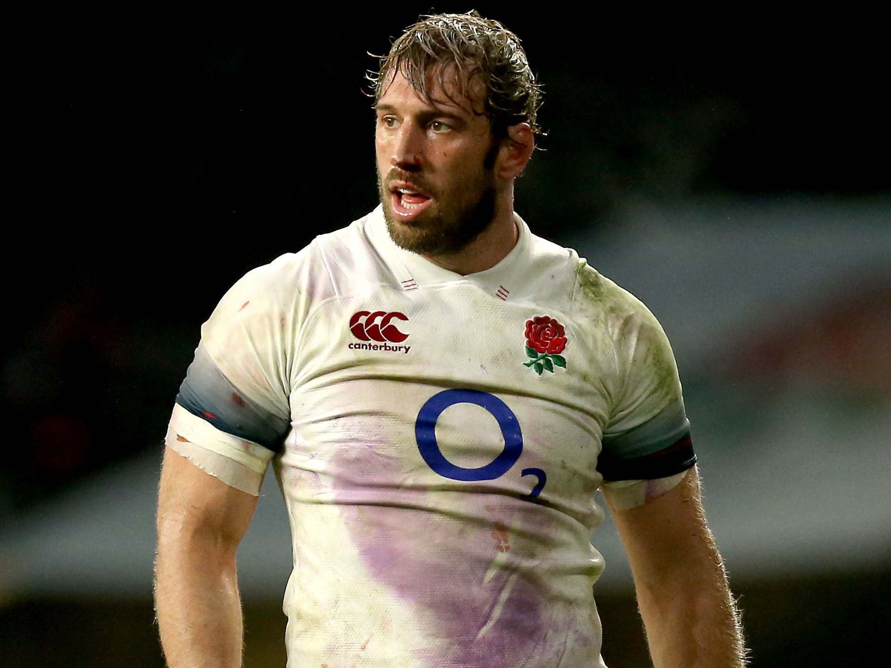 Robshaw captained England 43 times