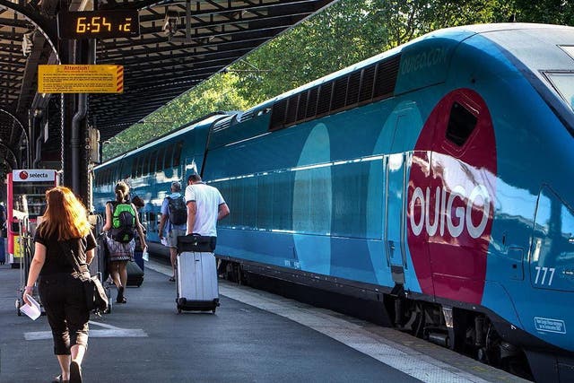 <p>Ouigo trains have a distinct all-economy feel compared to other TGV services</p>