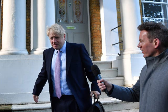 Related video: Boris Johnson claims traditional parties are facing 'existential threat'