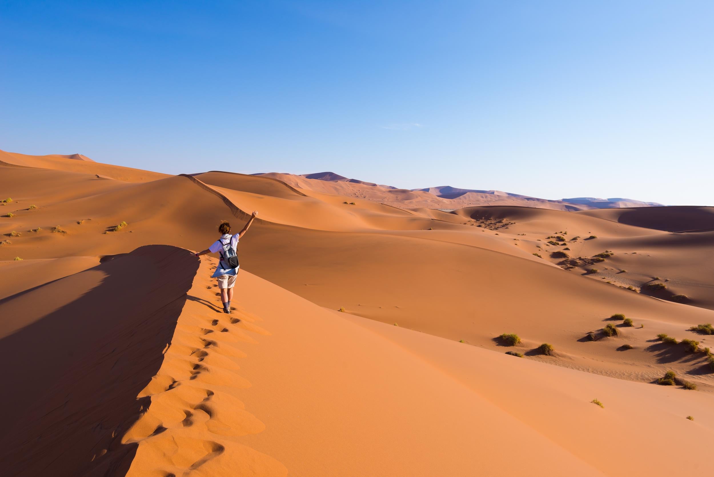 Marvel at the orange dunes of Sossusvlei (iStock)