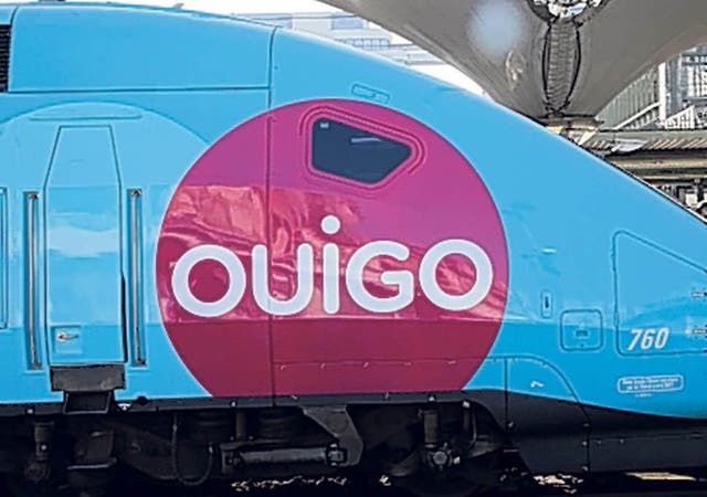 All go: Ouigo is the low-cost, high-speed subsidiary of SNCF