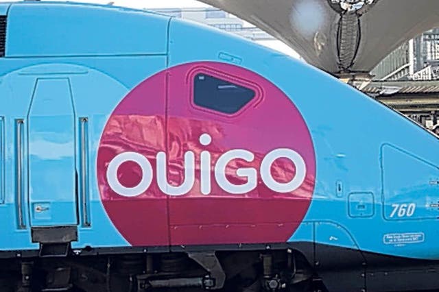 All go: Ouigo is the low-cost, high-speed subsidiary of SNCF