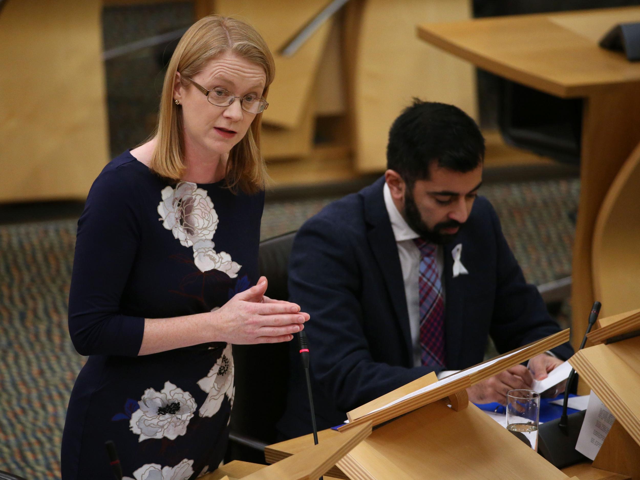 Shirley-Anne Somerville, Cabinet Secretary for Social Security and Older People, and Humza Yousaf, Cabinet Secretary for Justice