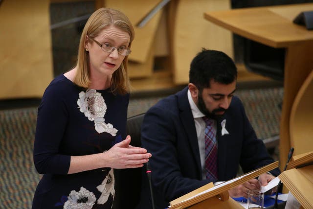 Shirley-Anne Somerville, Cabinet Secretary for Social Security and Older People, and Humza Yousaf, Cabinet Secretary for Justice