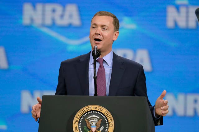 Chris Cox, the NRA’s top lobbyist, has been suspended over allegations of complicity in a failed coup against the gun group’s chief executive Wayne LaPierre