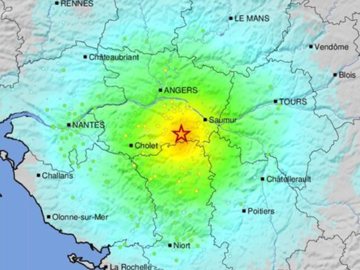 France earthquake Magnitude5.1 quake rocks cities across west of