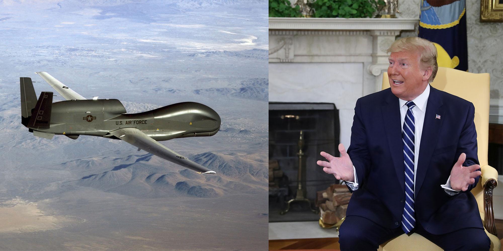 Trump-Iran: The president doesn't know how drones work | indy100 | indy100