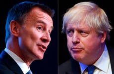 Jeremy Hunt challenges Boris Johnson to TV debate ‘any time, anywhere’