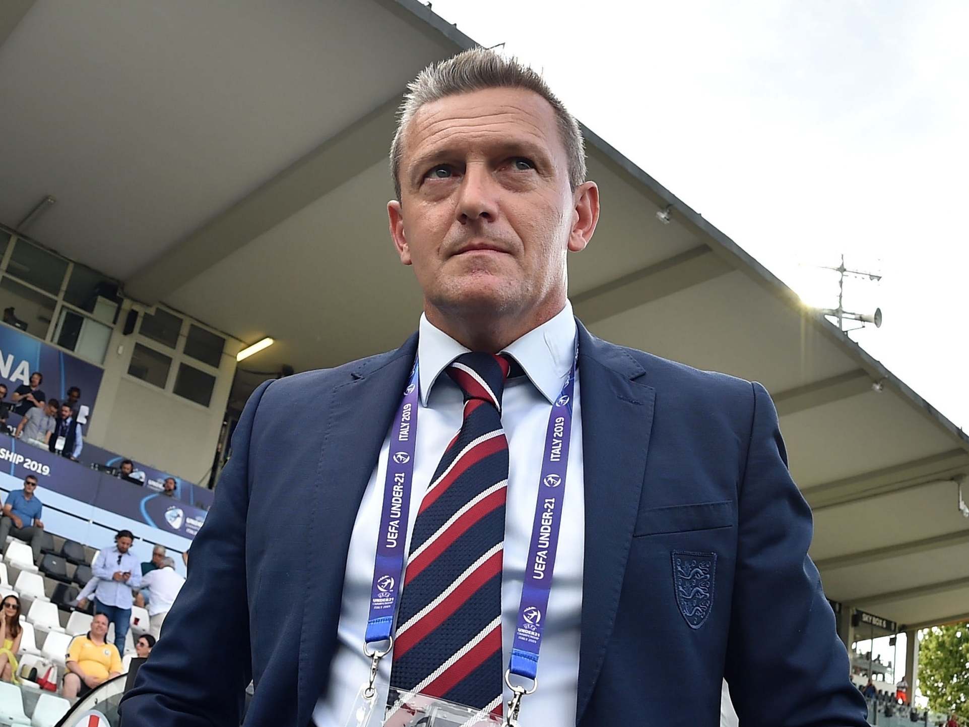 Aidy Boothroyd head coach of England