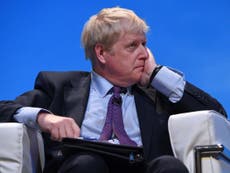 Johnson refuses to answer questions about police being called to row