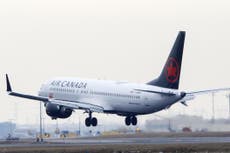 Wheel falls off Air Canada plane during take-off