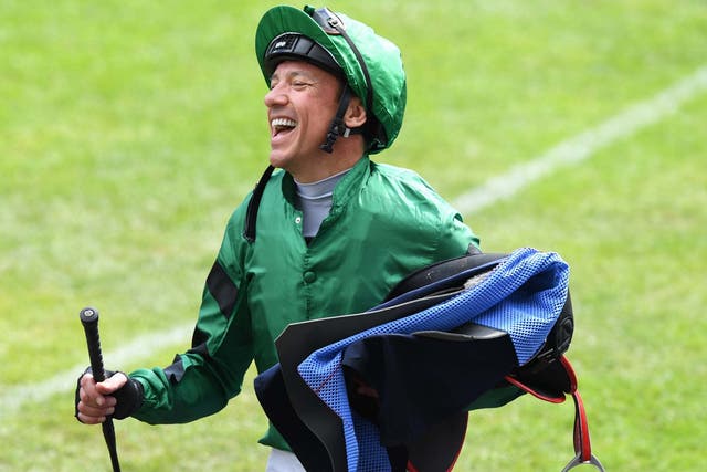 Frankie Dettori during the final day of Royal Ascot