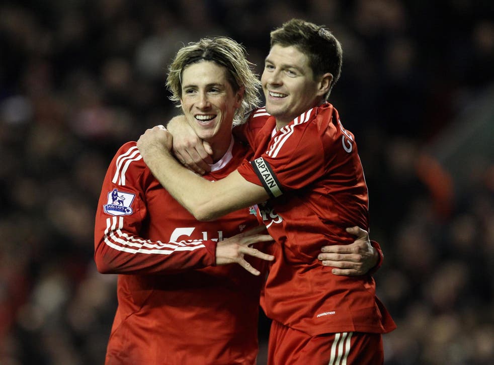 Torres and Gerrard enjoyed a prolific partnership