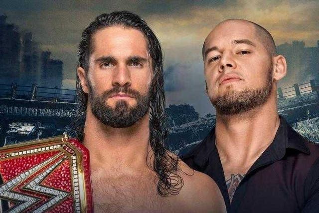 Seth Rollins takes on Baron Corbin at WWE Stomping Ground in defence of the Universal Championship