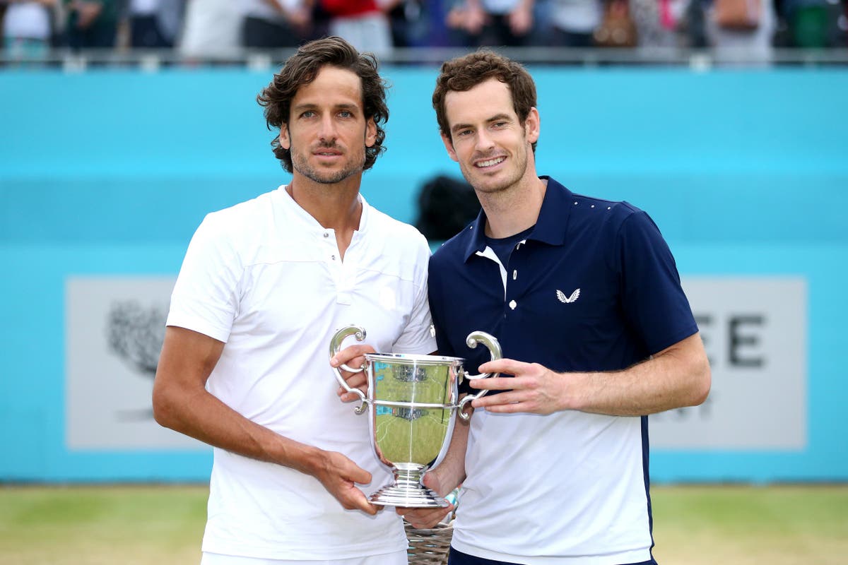 Andy Murray wins Queen’s Club doubles title with Feliciano Lopez on return from hip surgery