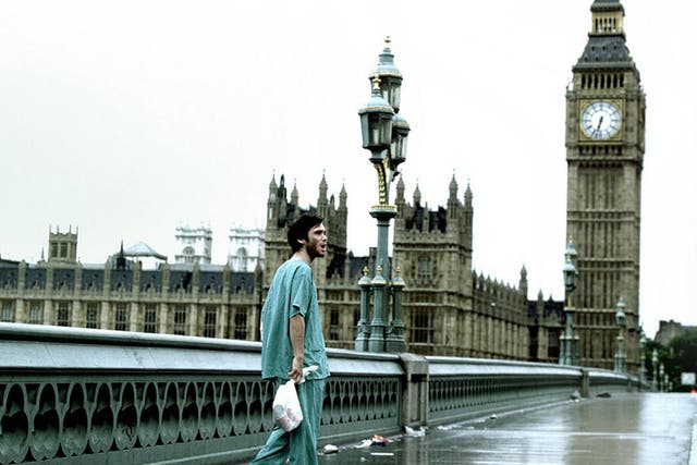 Cillian Murphy in 2002 film '28 Days Later'