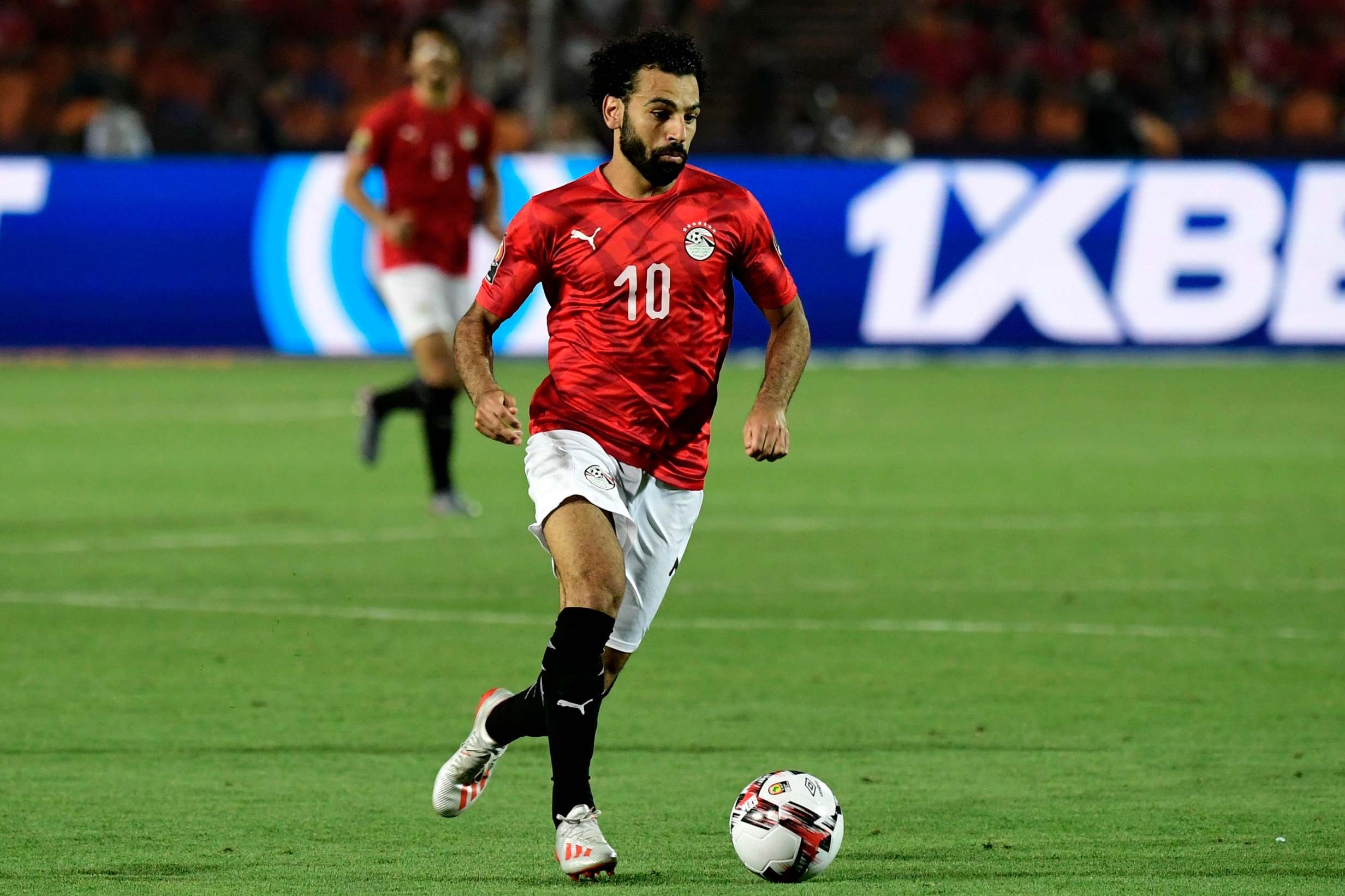 Salah on the ball vs Zimbabwe