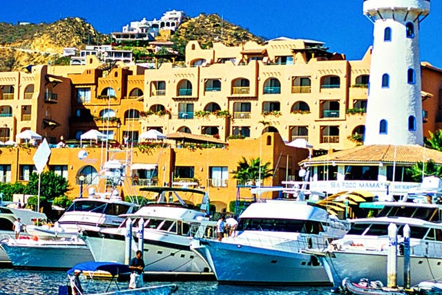 Cabo San Lucas on the tip of Baja peninsula is an expensive destination
