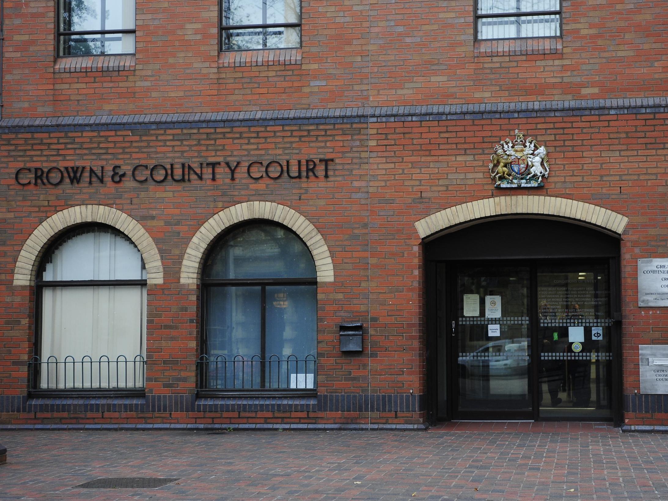 Grimsby Crown Court, where Paul Wallace was sentenced to 15 months in jail