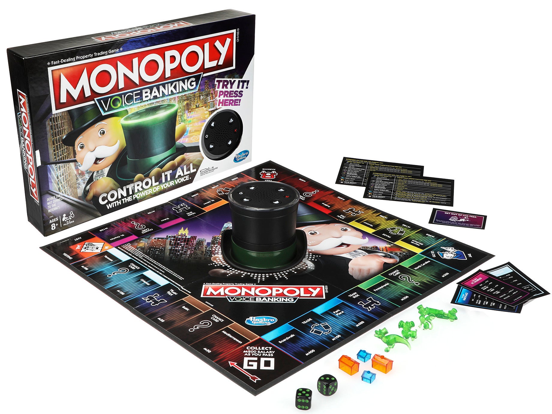 Monopoly Voice Banking Electronic Family Board Game