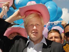Some pictures paint a thousand words. This one of Boris conjures three