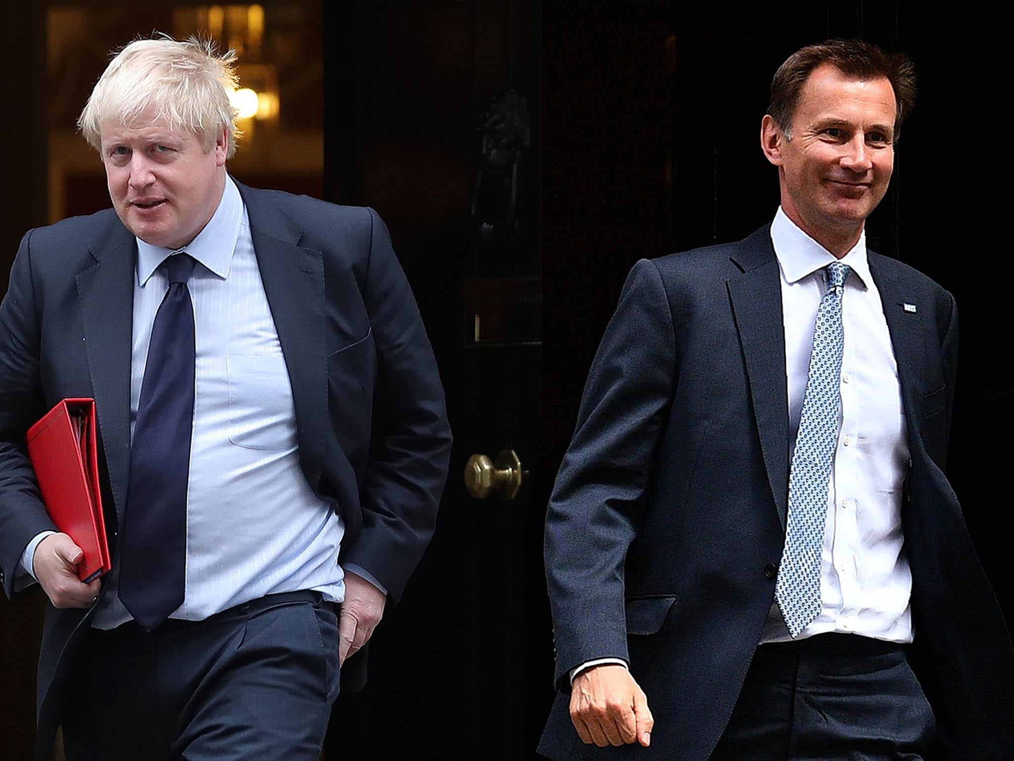 Tory leadership: Hunt says Brexit negotiation is a matter of 'trust' in swipe at Johnson