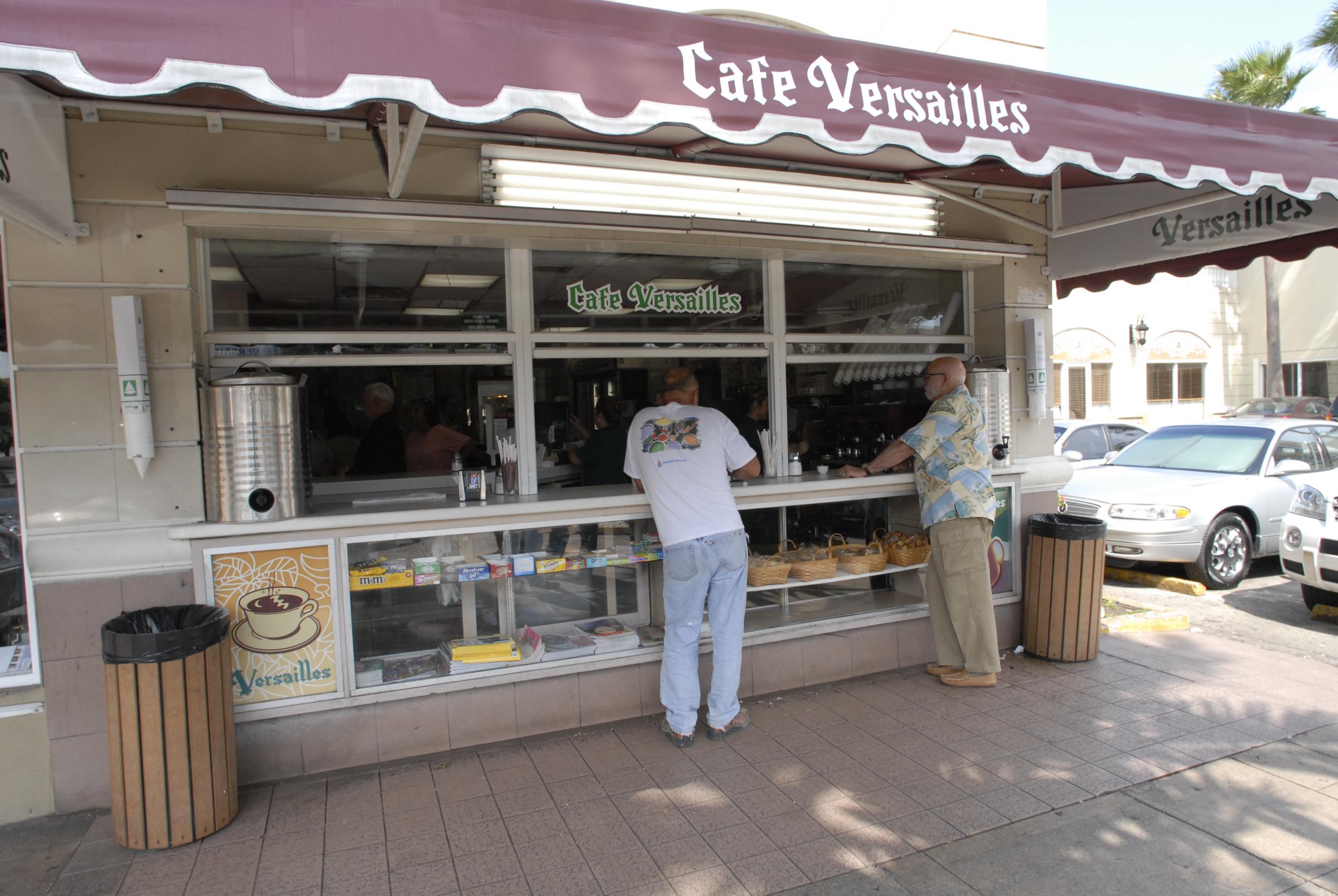 The Versailles Cafe is the epitome of Old Havana