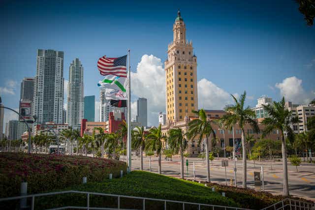 Freedom Tower in Miami is a symbol of its Cuban connection
