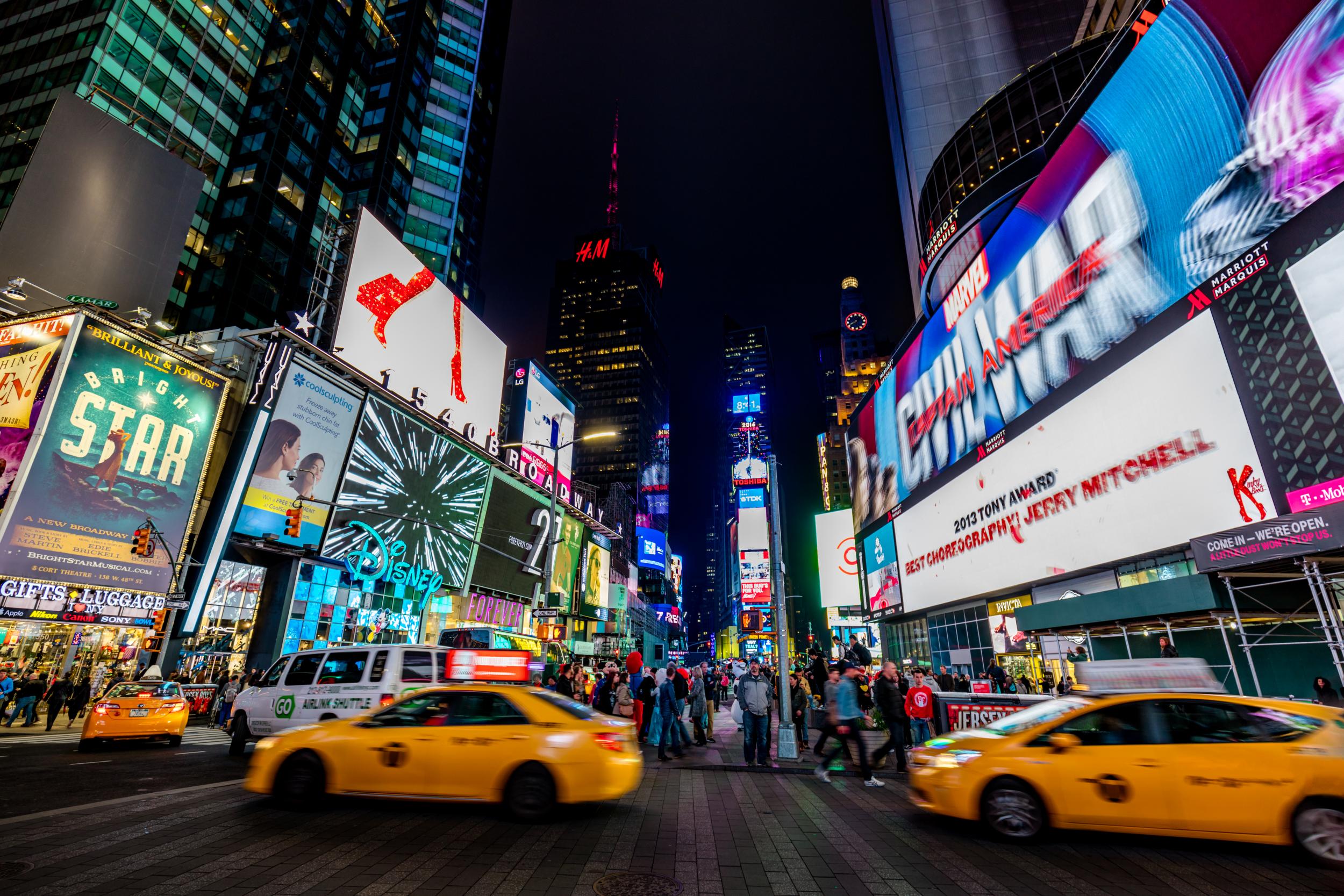After feasting on food, sleep it off in Moxy Times Square (iStock)
