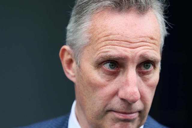 Ian Paisley who is facing questions over a number of trips he reportedly took to the Maldives.