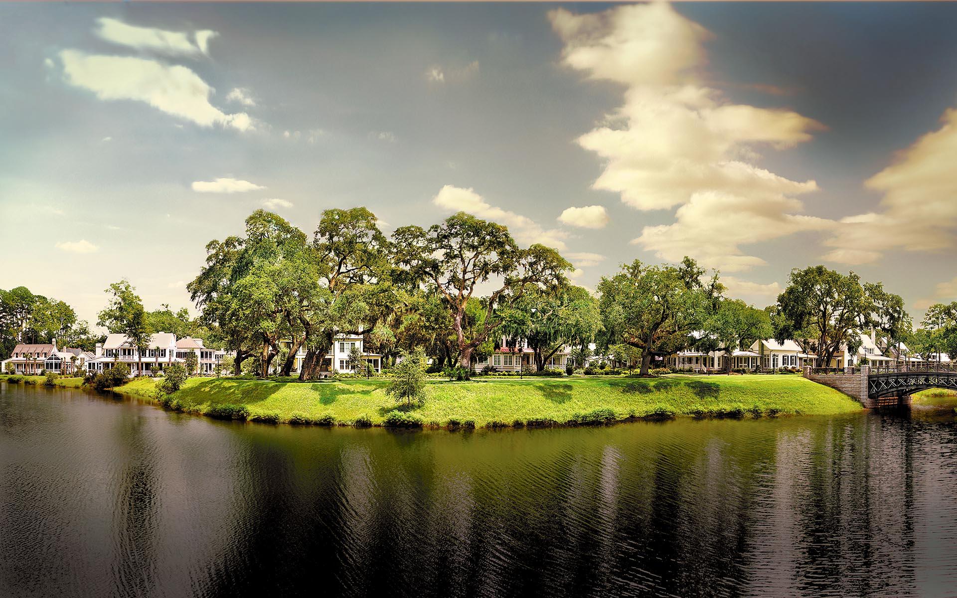 Montage Palmetto Bluff, where alligators prowl the waters