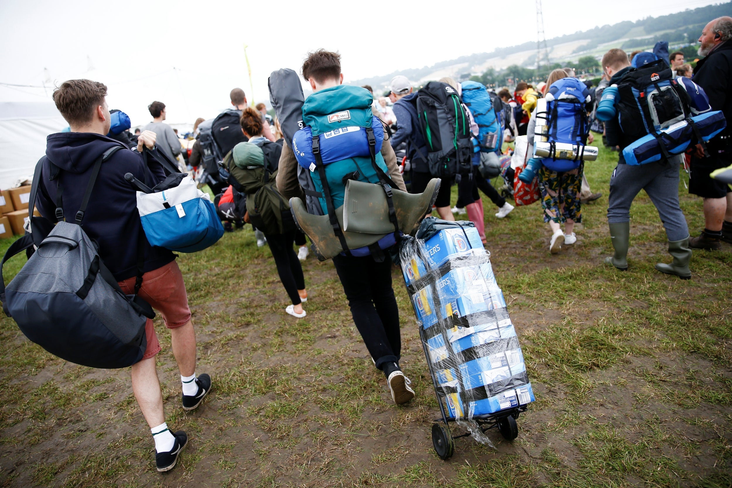 The biggest problem drug at festivals is alcohol