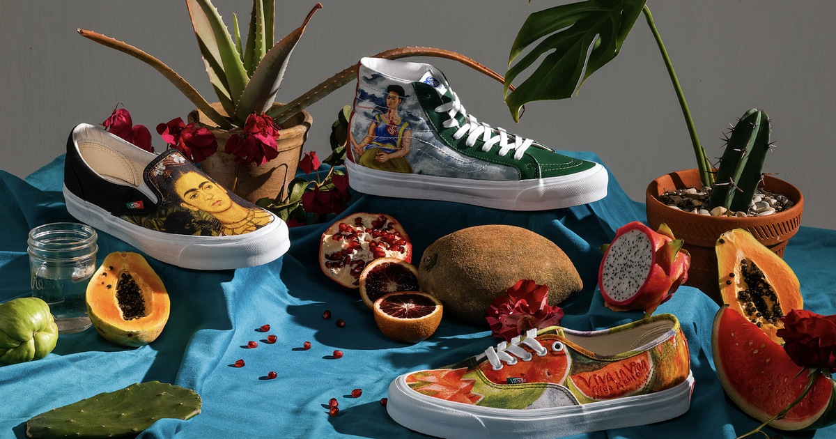 Vans pays tribute to Frida Kahlo with trainer collection featuring her