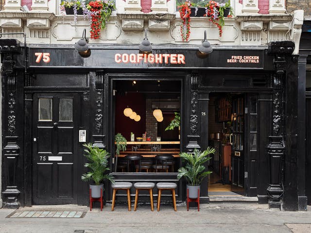 After pop-up stalls, Coqfighter chose Beak Street for its first London restaurant