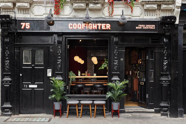 After pop-up stalls, Coqfighter chose Beak Street for its first London restaurant