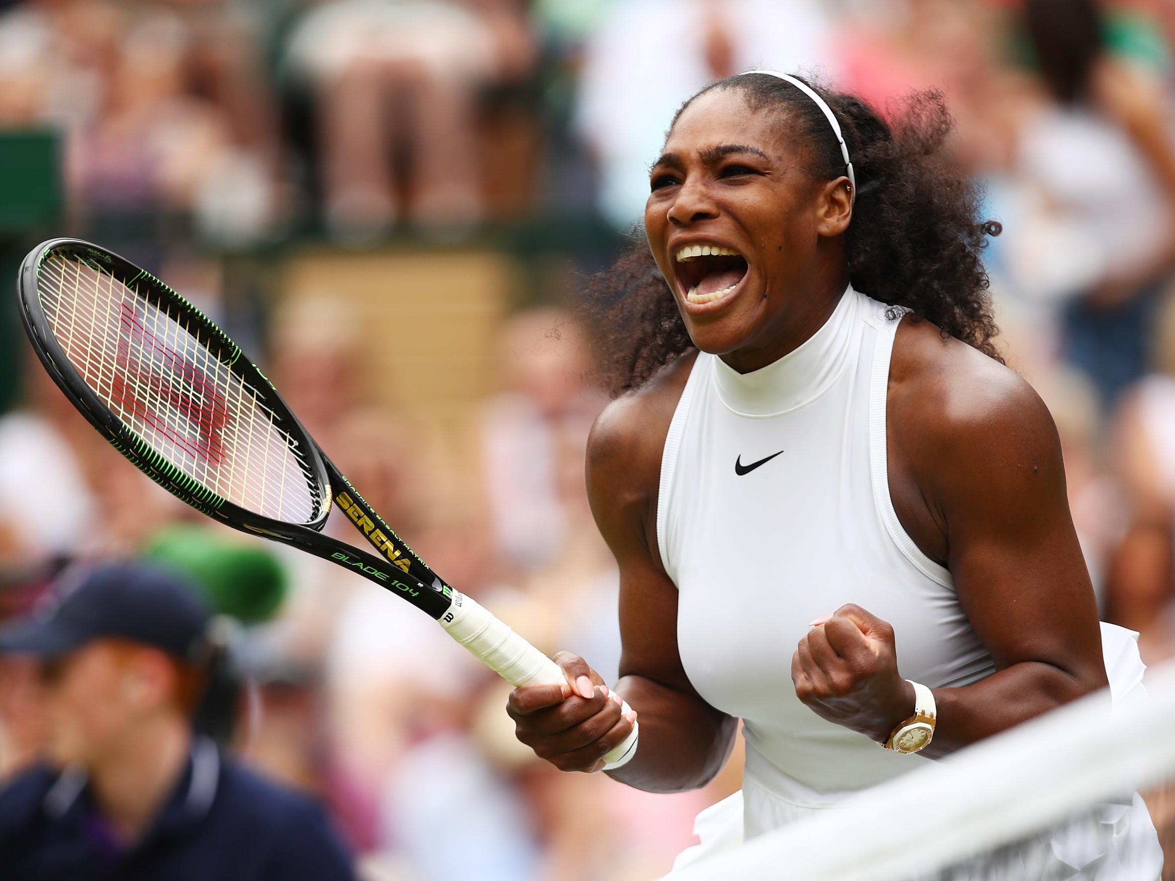 arco cascada cada Wimbledon: Serena Williams' outfit to feature first crystal Nike Swoosh |  The Independent