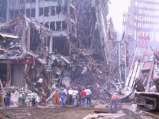 Unseen 9/11 pictures show ground zero devastation after attacks