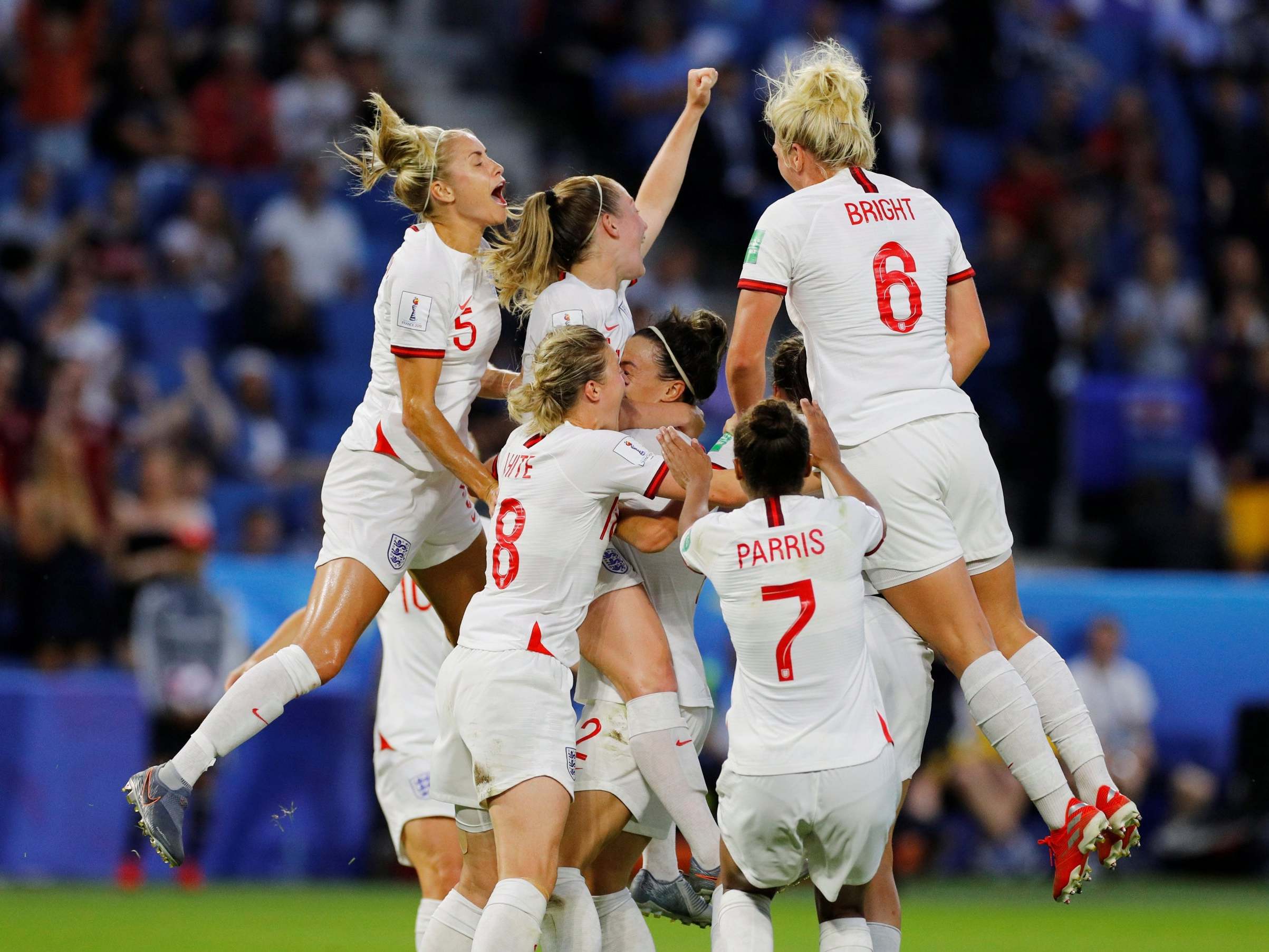 The Lionesses are now paid the same as the men's squad
