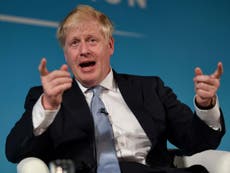 Boris Johnson tells Tory activists he is ‘proud’ of history of gaffes