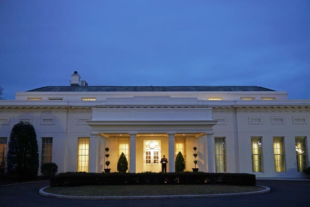 The White House, photographed last year, has been on lock down three times in two weeks