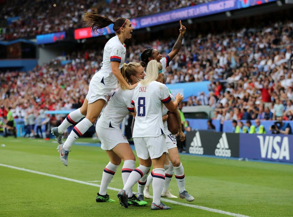 Usa Vs France Result Megan Rapinoe Trumps Hosts To Set Up Women S World Cup Semi Final Against England The Independent The Independent