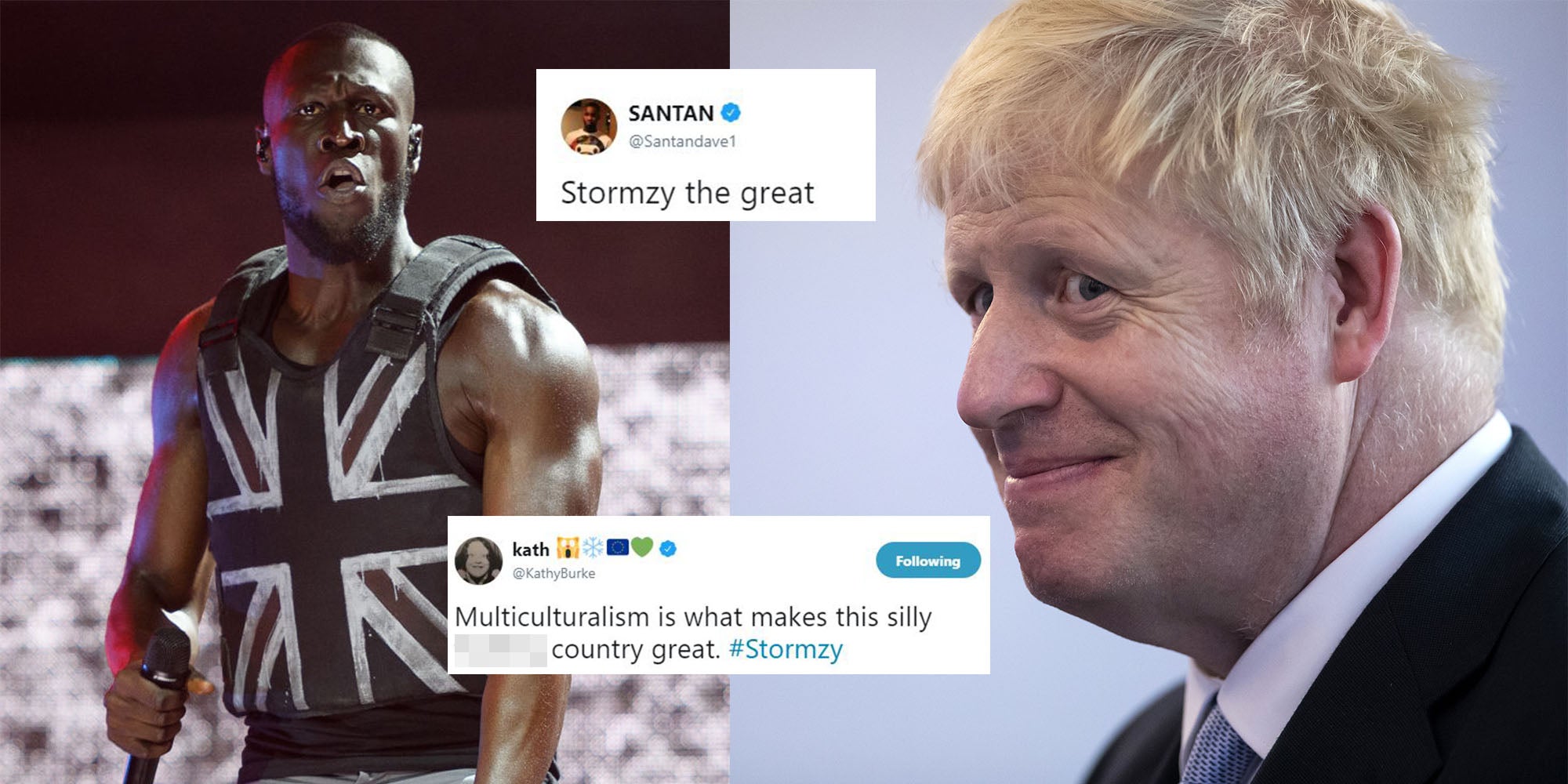 Glastonbury Stormzy Gets Crowd To Shout Insult At Boris Johnson Indy100 Indy100