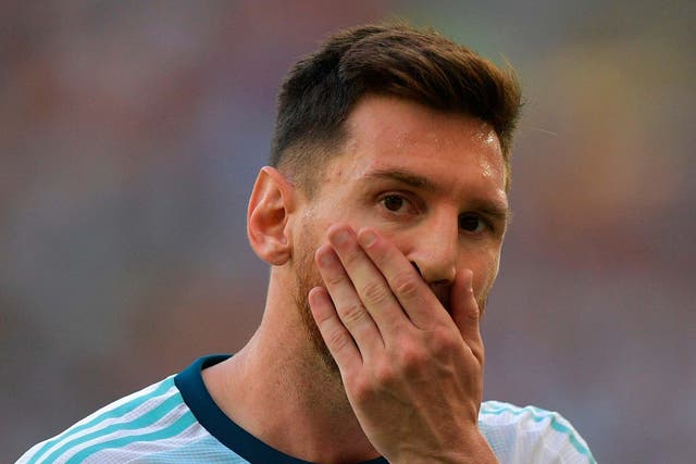 Lionel Messi has not looked his usual self at the Copa America