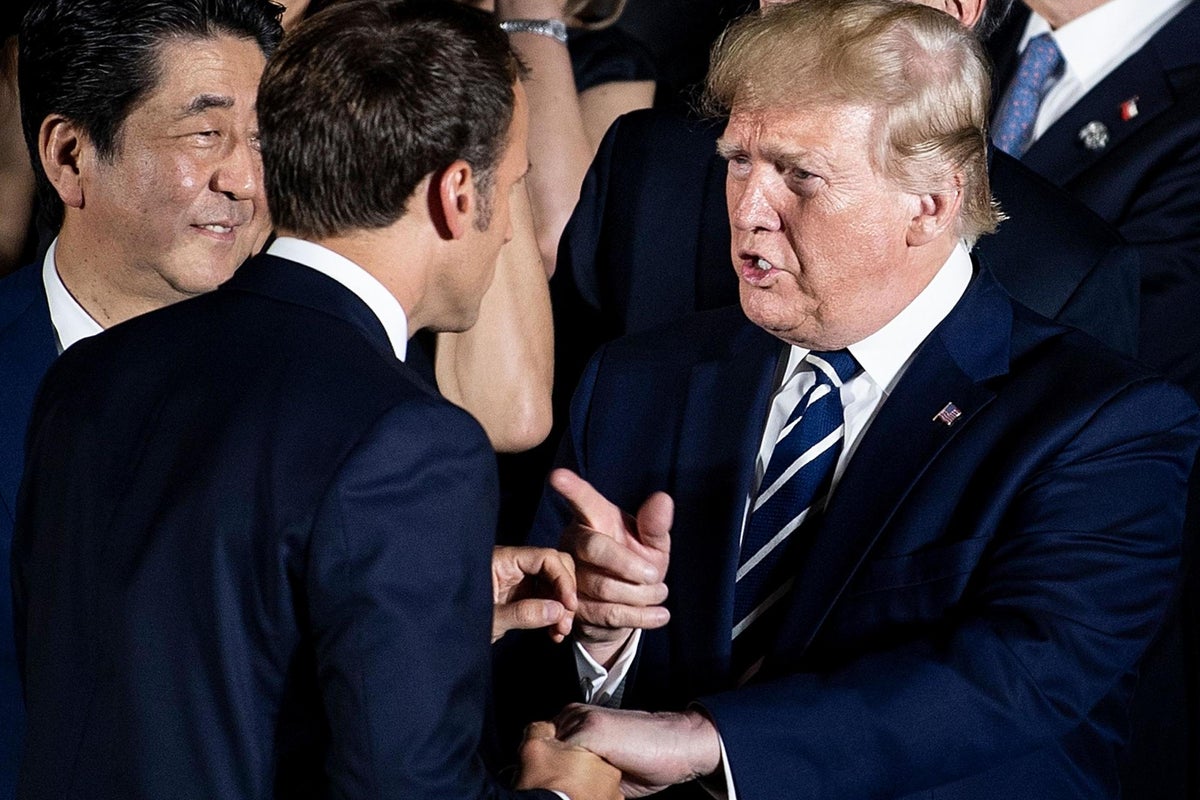 World leaders push back on attempts by Trump to water down climate change commitments