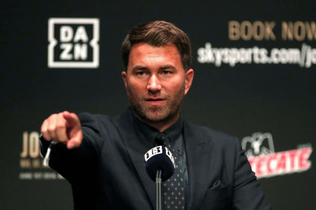Hearn claimed Fury's opponent Tom Schwarz was not good enough to win a British title