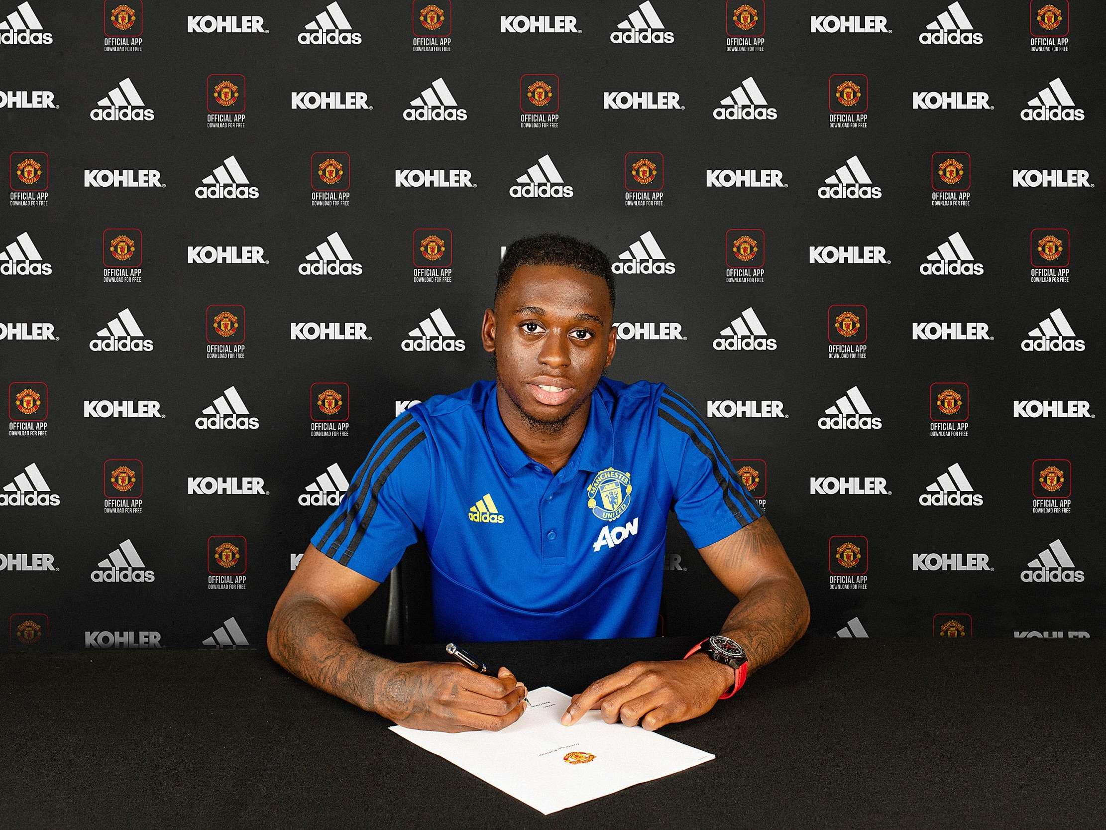 Aaron Wan-Bissaka has signed for Manchester United in a £50m deal