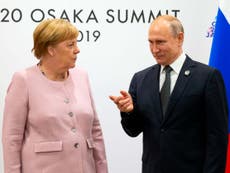 Merkel rejects speculation about shaking episodes