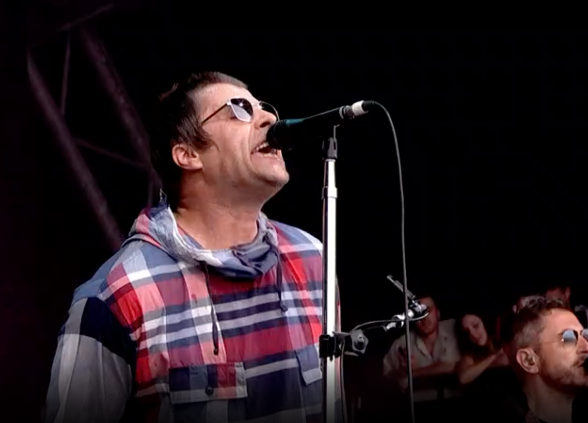 Liam gallagher glastonbury 2025 2019 jacket