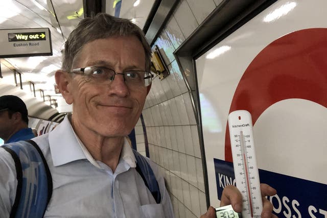 Heat seeking: Simon Calder on his Underground journey in search of the hottest Tube line in London